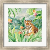 Lounging Tiger Fine Art Print