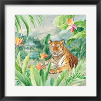 Lounging Tiger Fine Art Print