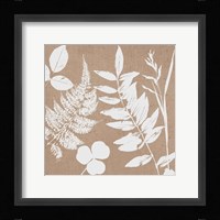 Leaves of Inspiration III Neutral Framed Print