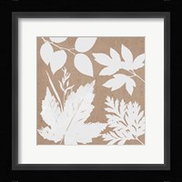 Leaves of Inspiration I Neutral Framed Print