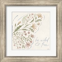 Wildflower Vibes VII Neutral Fine Art Print