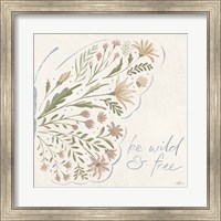 Wildflower Vibes VII Neutral Fine Art Print