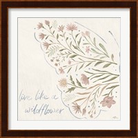Wildflower Vibes VI Neutral Fine Art Print
