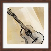 Guitar Neutral Fine Art Print