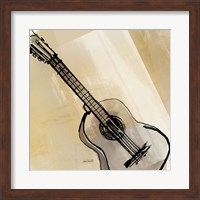 Guitar Neutral Fine Art Print
