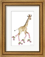 Giraffe Joy Ride II No Balloons Fine Art Print
