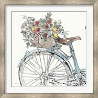 Farmhouse Flea Market Bike II Fine Art Print