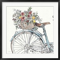 Farmhouse Flea Market Bike II Fine Art Print