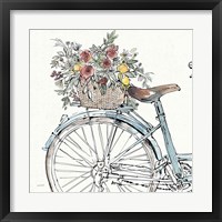 Farmhouse Flea Market Bike II Framed Print