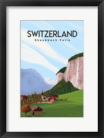 Swiss Alps Framed Print