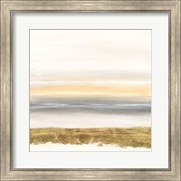 Gold and Gray Sand III Fine Art Print
