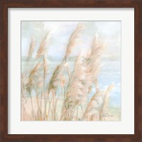 Seaside Pampas Grass Light Crop Fine Art Print