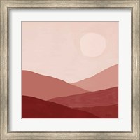 Warm Desert Landscape I Fine Art Print