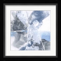 White Line Blues IV Framed Print