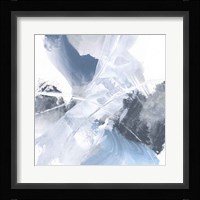 White Line Blues II Framed Print
