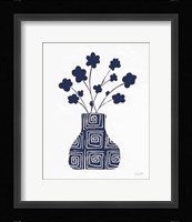 Shadow Vessel II Navy Framed Print