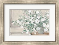 White Bouquet Neutral Fine Art Print