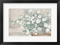 White Bouquet Neutral Fine Art Print