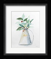 Market Greenery Framed Print
