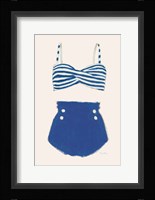 Retro Swimwear II Fine Art Print