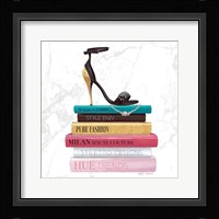 Paris Style III Marble Sq Fine Art Print