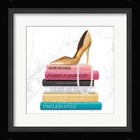 Paris Style II Marble Sq Fine Art Print