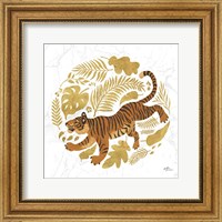 Big Cat Beauty VII Gold Fine Art Print