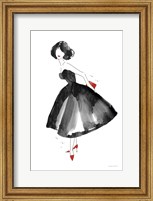 Fashion Debutante with Red Fine Art Print