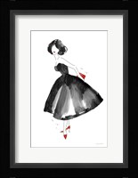 Fashion Debutante with Red Fine Art Print