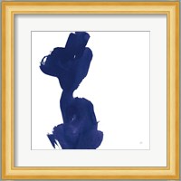 Swash I Indigo Fine Art Print