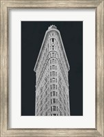 Flatiron Building on Black Fine Art Print