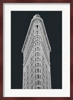 Flatiron Building on Black Fine Art Print