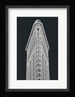 Flatiron Building on Black Fine Art Print