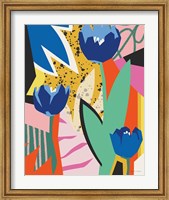 Blue Tulips Fine Art Print