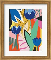 Blue Tulips Fine Art Print