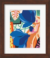 Blue Magnolia Fine Art Print