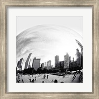 The Bean Chicago Bold Sq Fine Art Print