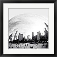 The Bean Chicago Bold Sq Fine Art Print