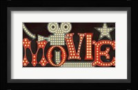 Movie Lights II v2 Fine Art Print