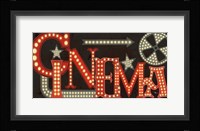 Movie Lights I v2 Fine Art Print