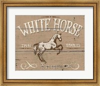 Horse Signs II Neutral Fine Art Print