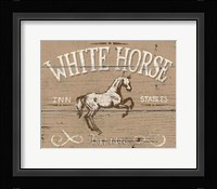 Horse Signs II Neutral Fine Art Print