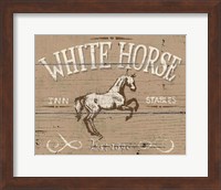Horse Signs II Neutral Fine Art Print
