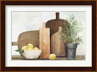 Rustic Kitchen Brown Fine Art Print