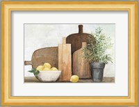 Rustic Kitchen Brown Fine Art Print