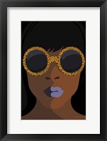 Accessorize I Peri Lips Framed Print
