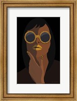 Accessorize II Yellow Lips Fine Art Print