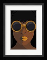 Accessorize I Yellow Lips Fine Art Print