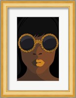 Accessorize I Yellow Lips Fine Art Print