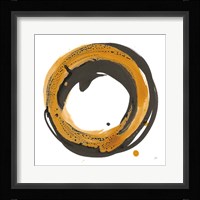 Amber Enso IV Framed Print